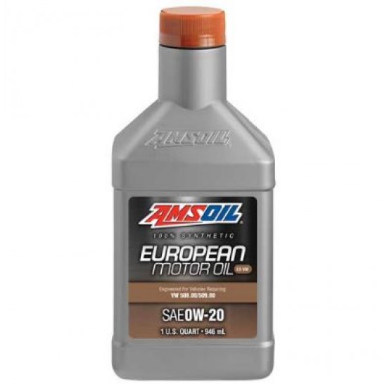 Amsoil SAE 0W-20 LS-VW Synthetic European Motor Oil With Specs 508 00/509 00